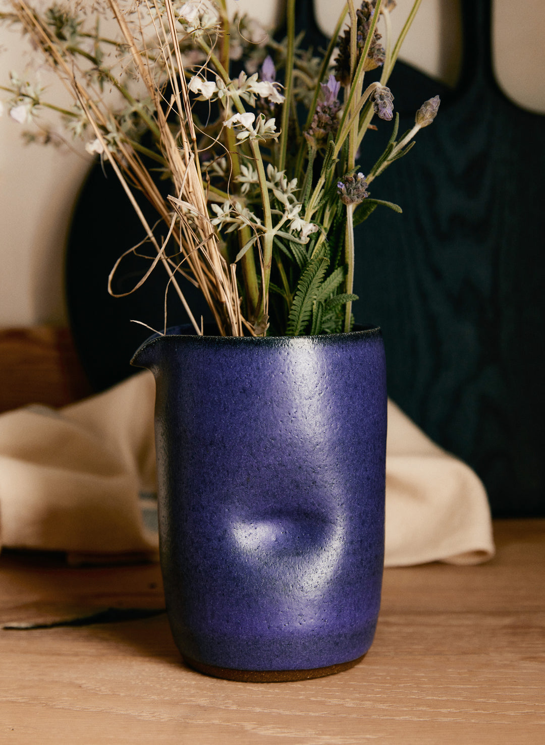a vase with flowers in it