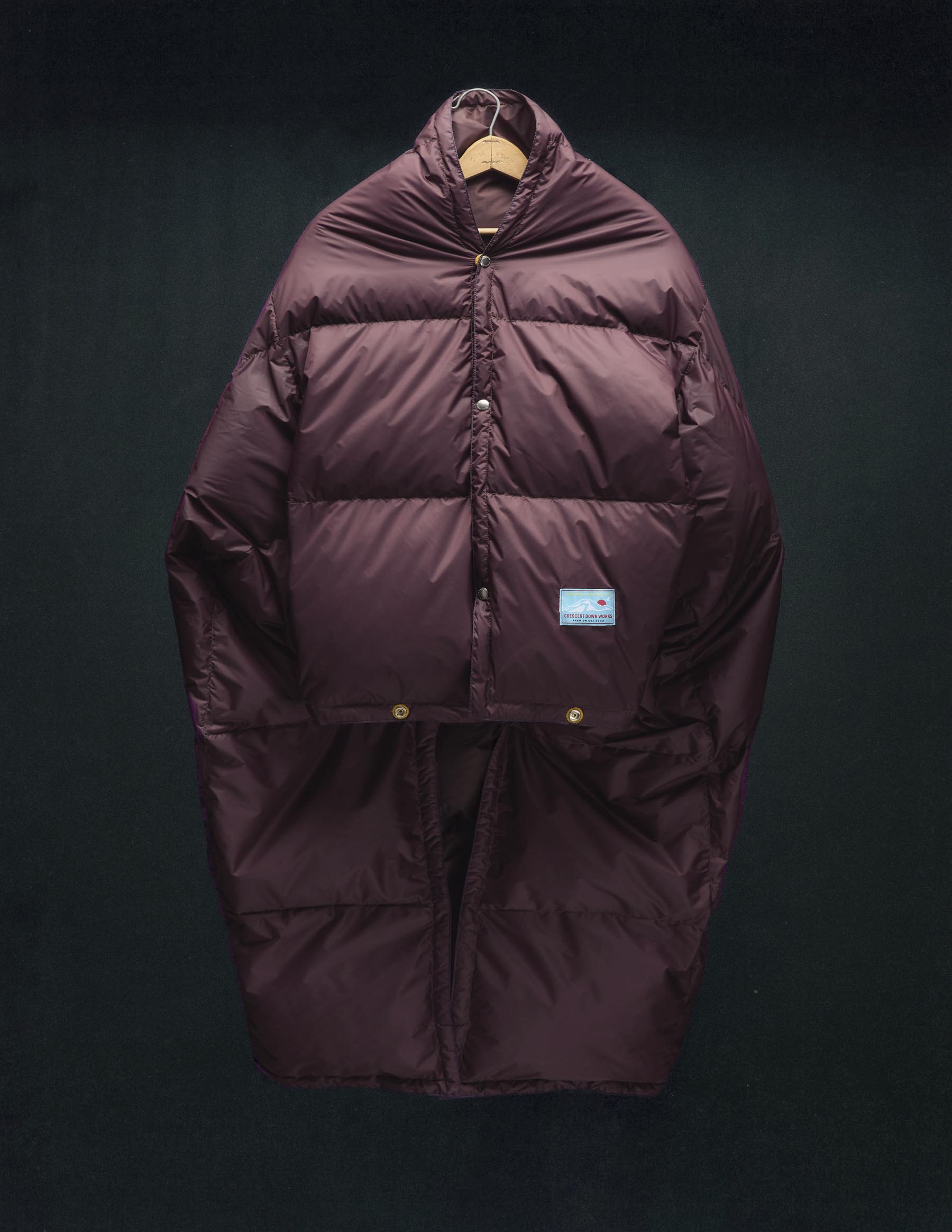 i+w x cdw down snap poncho blanket – imogene + willie