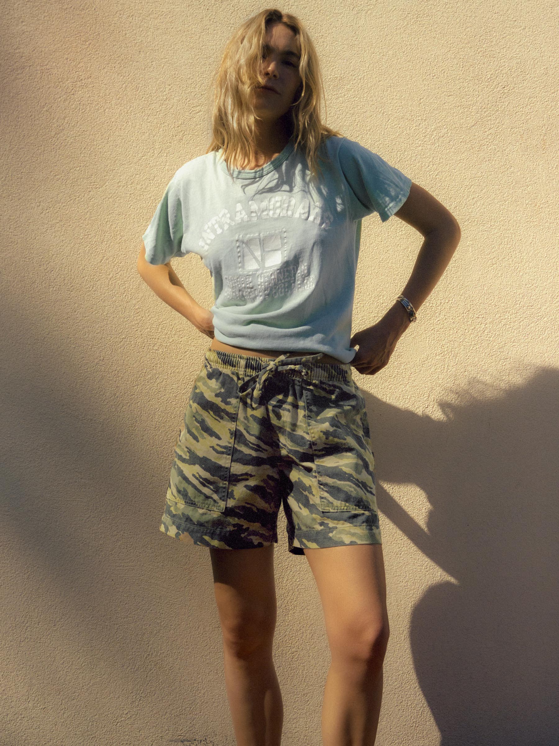 the lounge short in brushstroke camo – imogene + willie