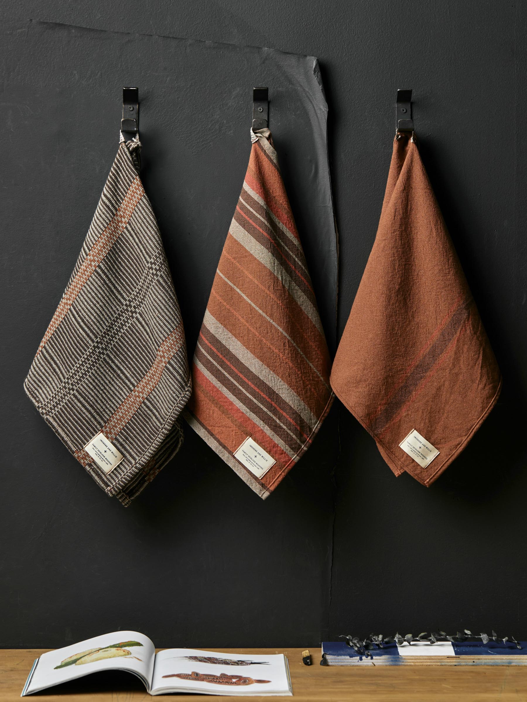 i+w x family heirloom weavers hand towel pack 04 – imogene + willie