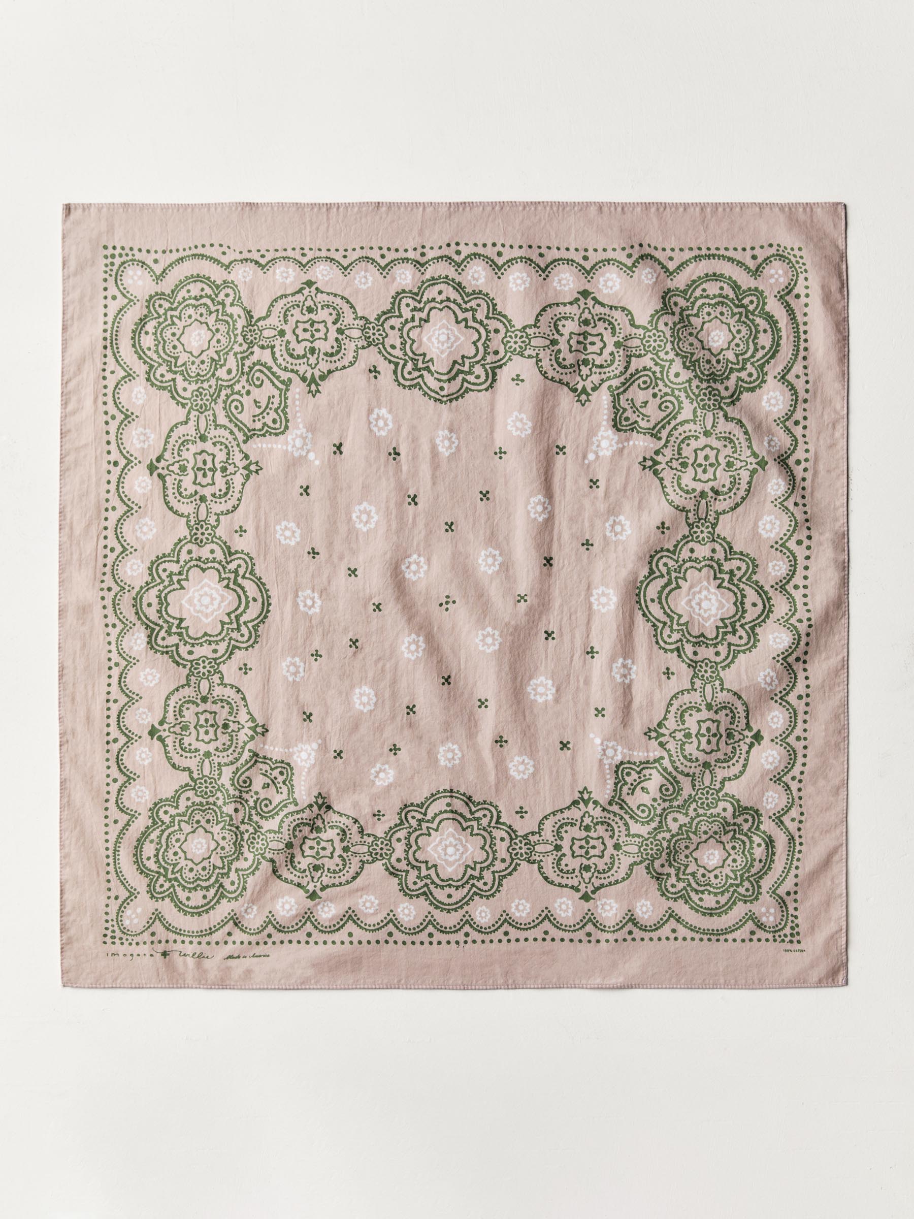 PINK Skull & Rose themed pastel  Bandana with Swarovski Crystals Blinged Out ! Rhinestone Skullpandas of the Week! : r/SkullpandaArtDolls main image 4