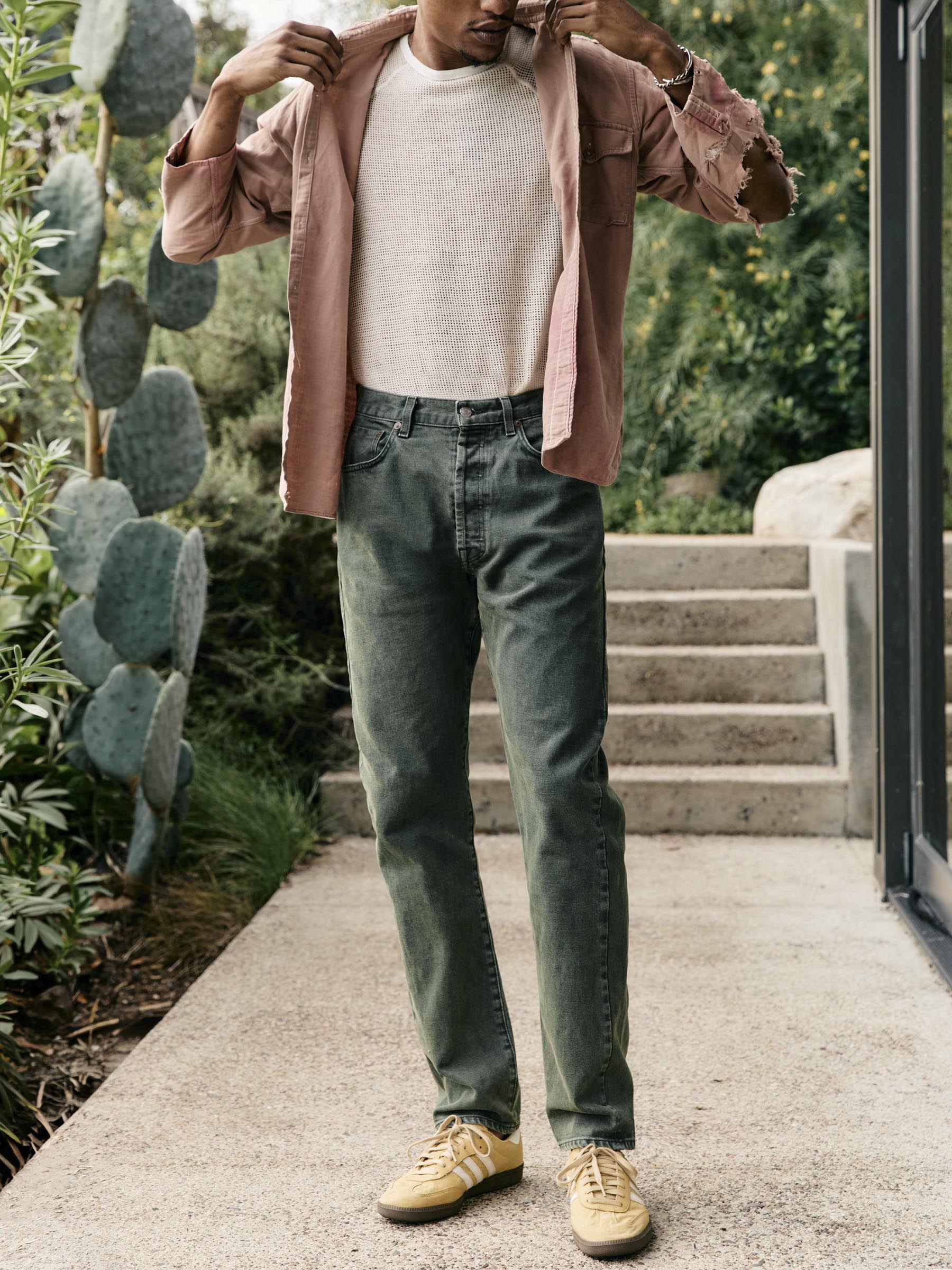 russell washed spruce selvage – imogene + willie