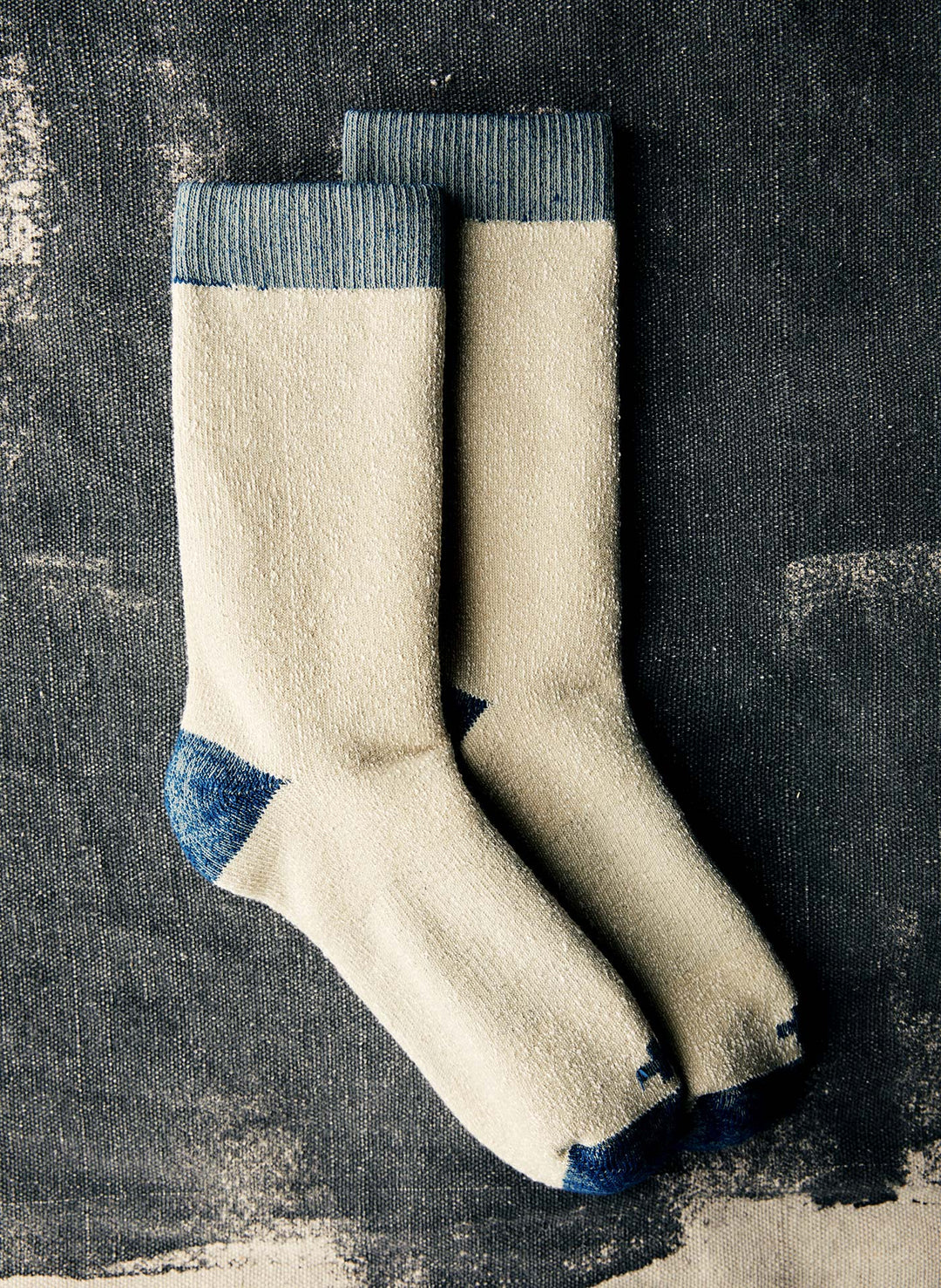 a pair of socks on a surface