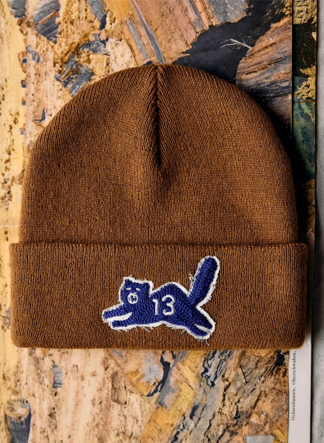 chainstitch "lucky 13" watch cap