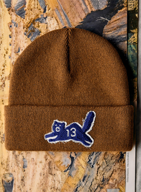 chainstitch "lucky 13" watch cap