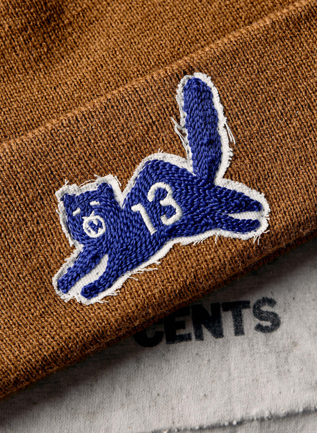 chainstitch "lucky 13" watch cap