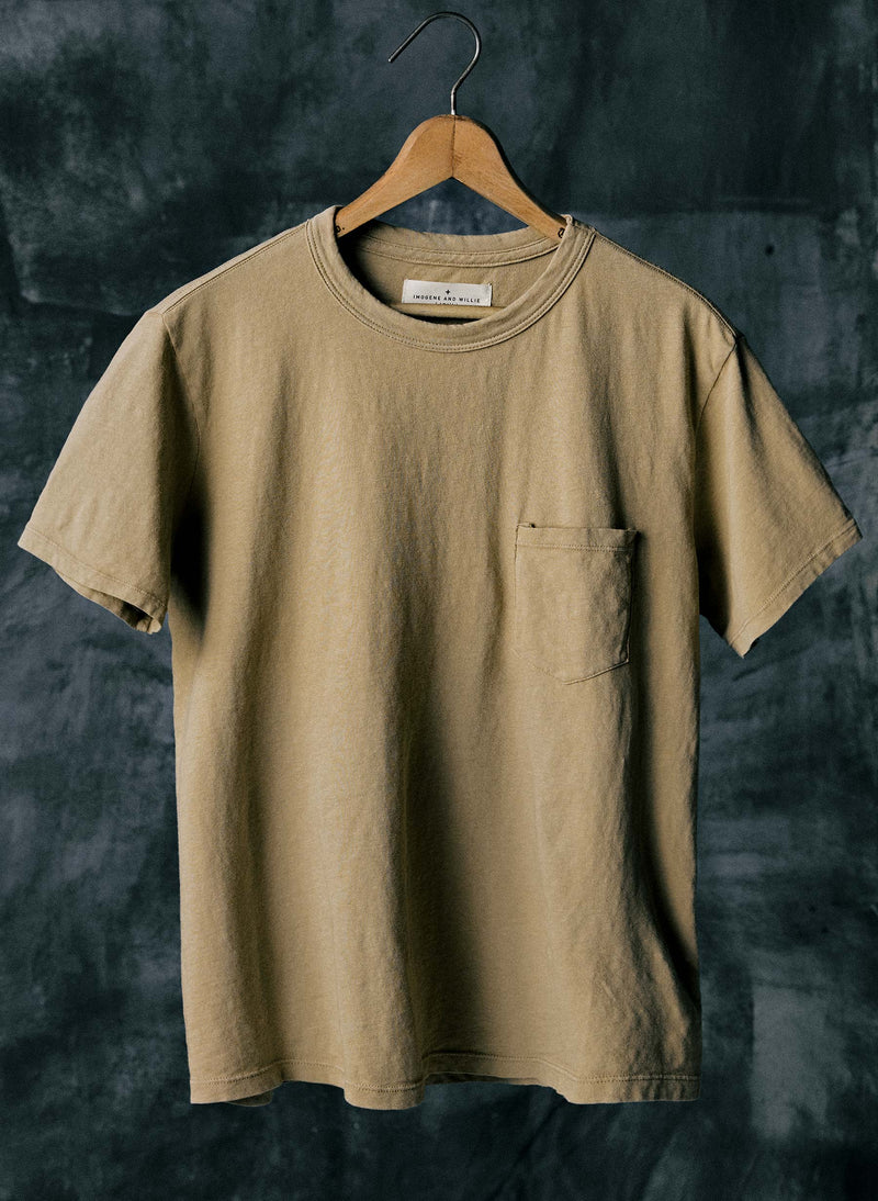 desert knit pocket tee