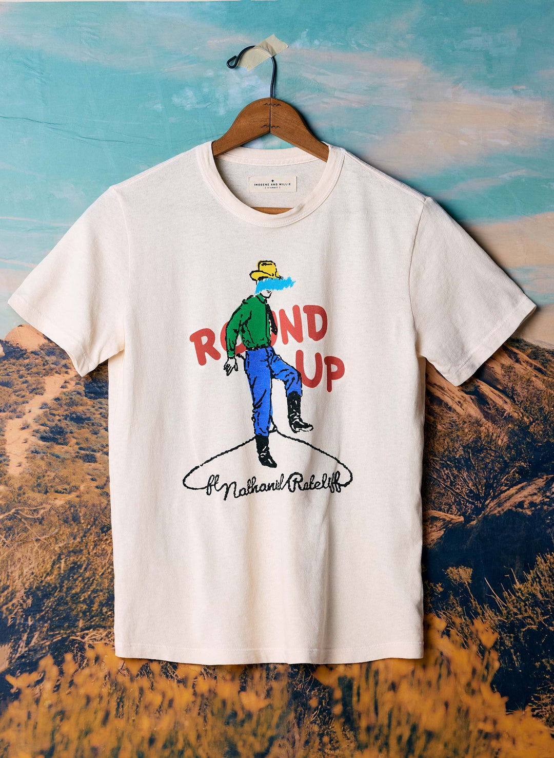 the "roundup" tee