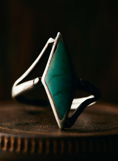 vintage navajo stone ring