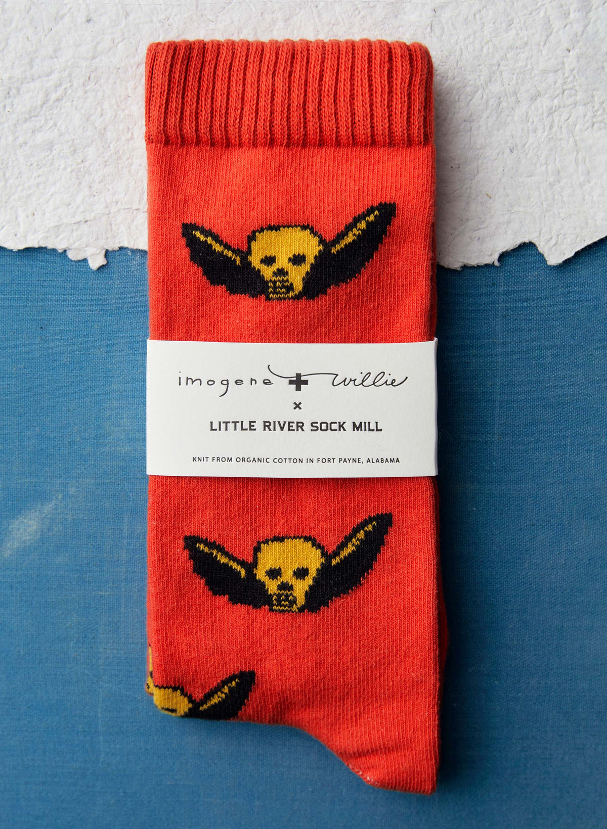 not today sock in poppy