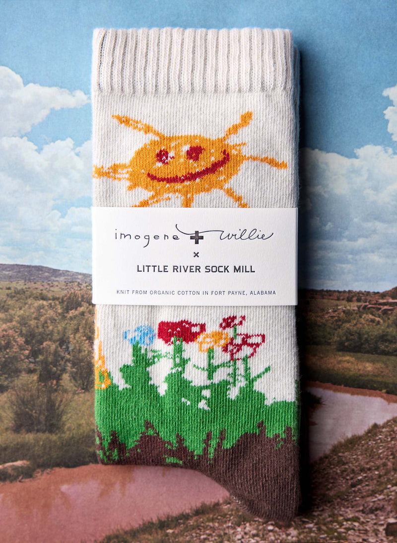 the "home sweet home" sock - Model