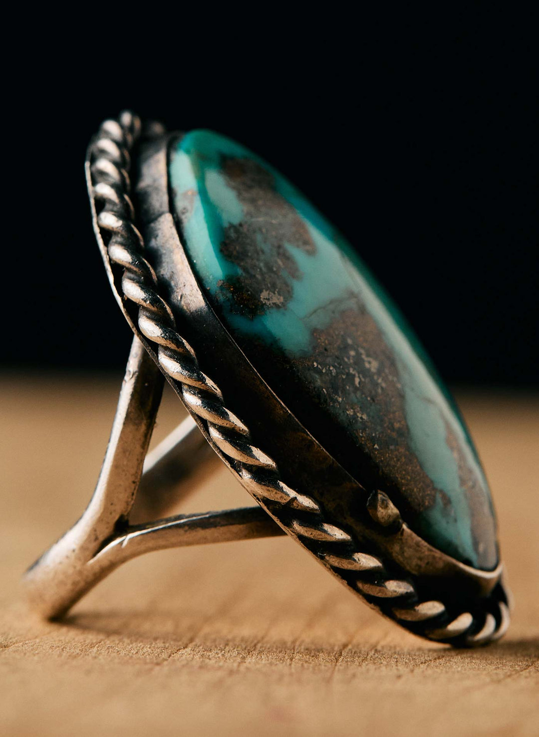 a close up of a ring