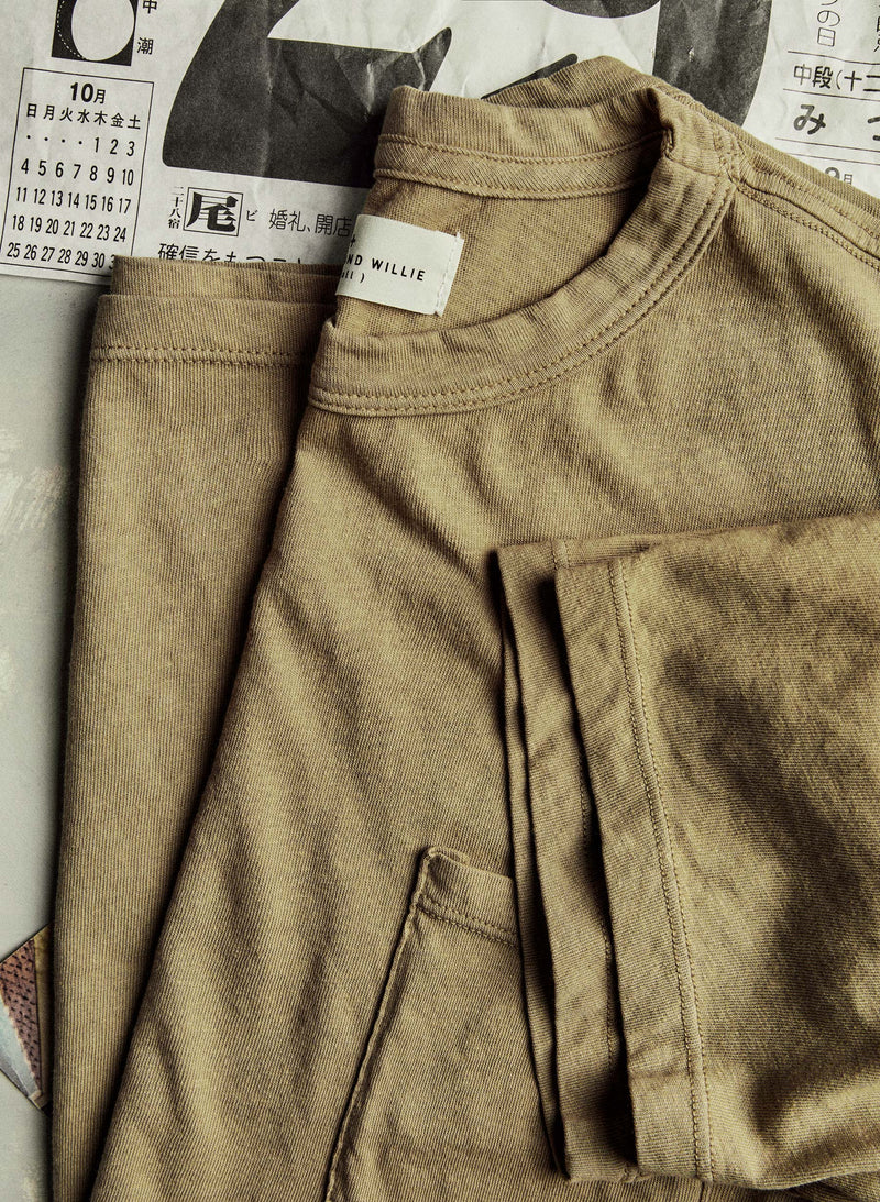 desert knit pocket tee