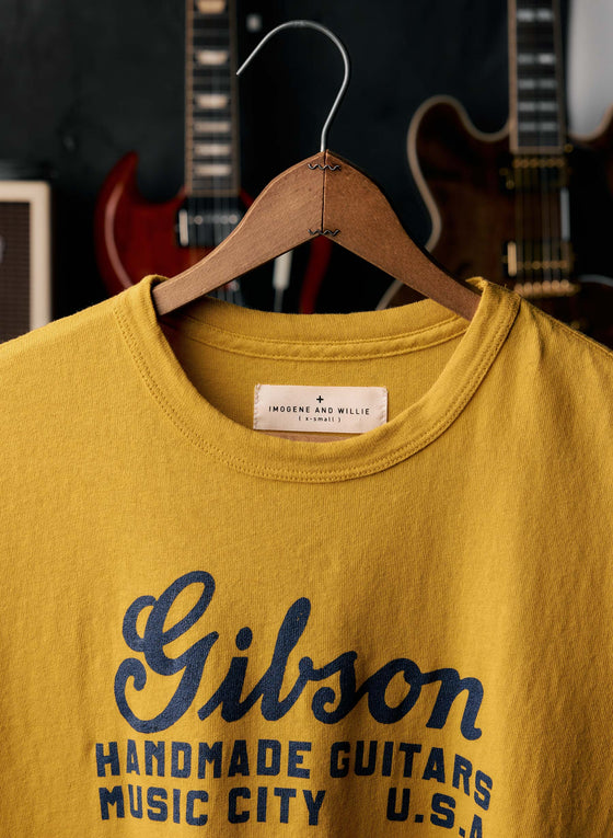 the gibson "music city" tee