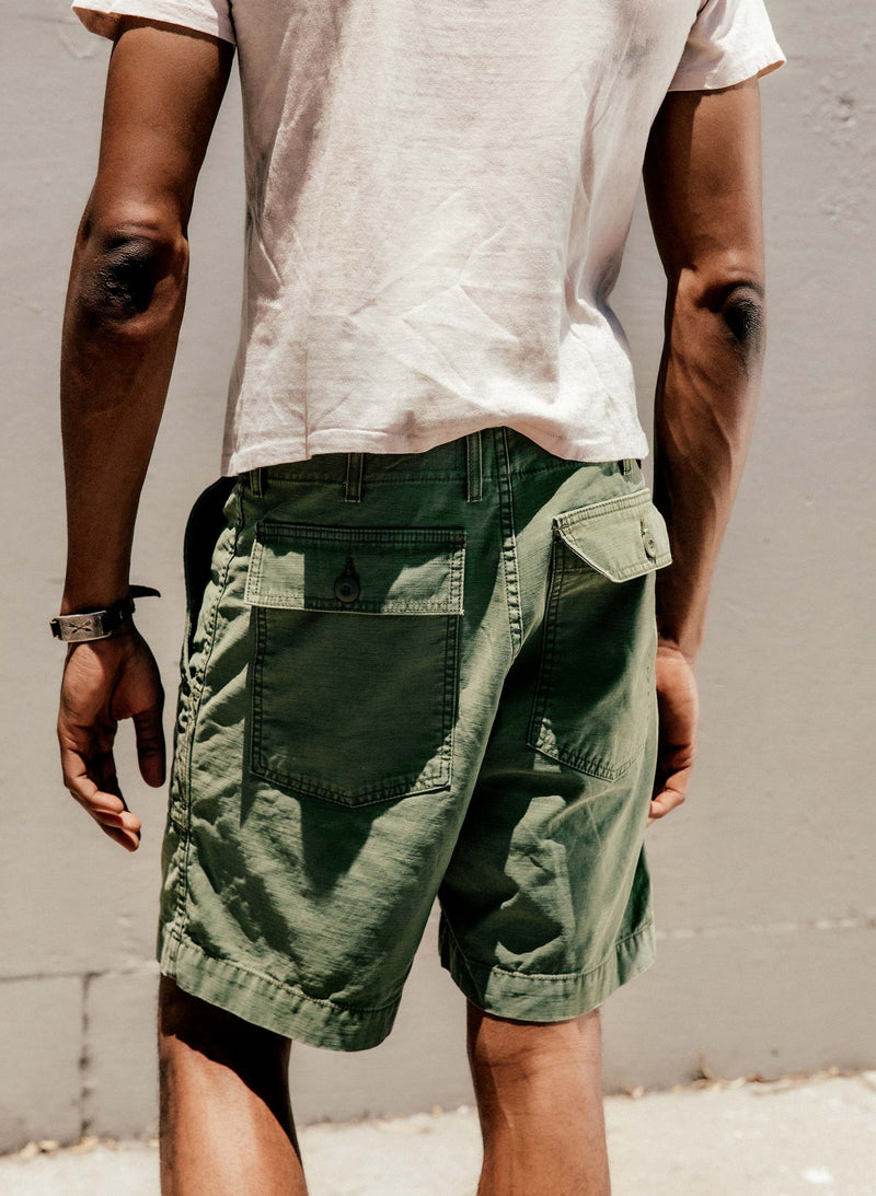 the camp short in olive