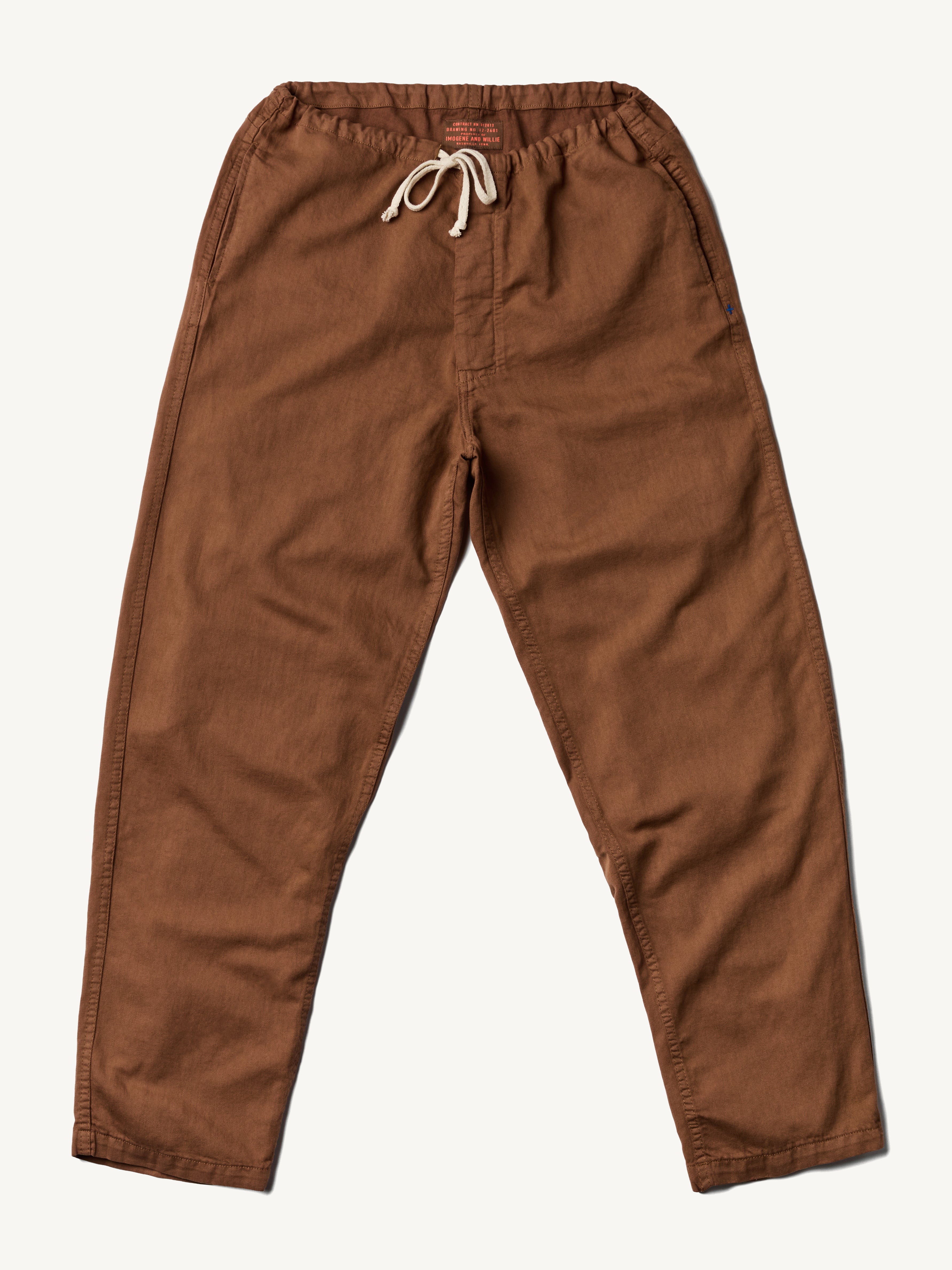 lounge pant in field brown – imogene + willie