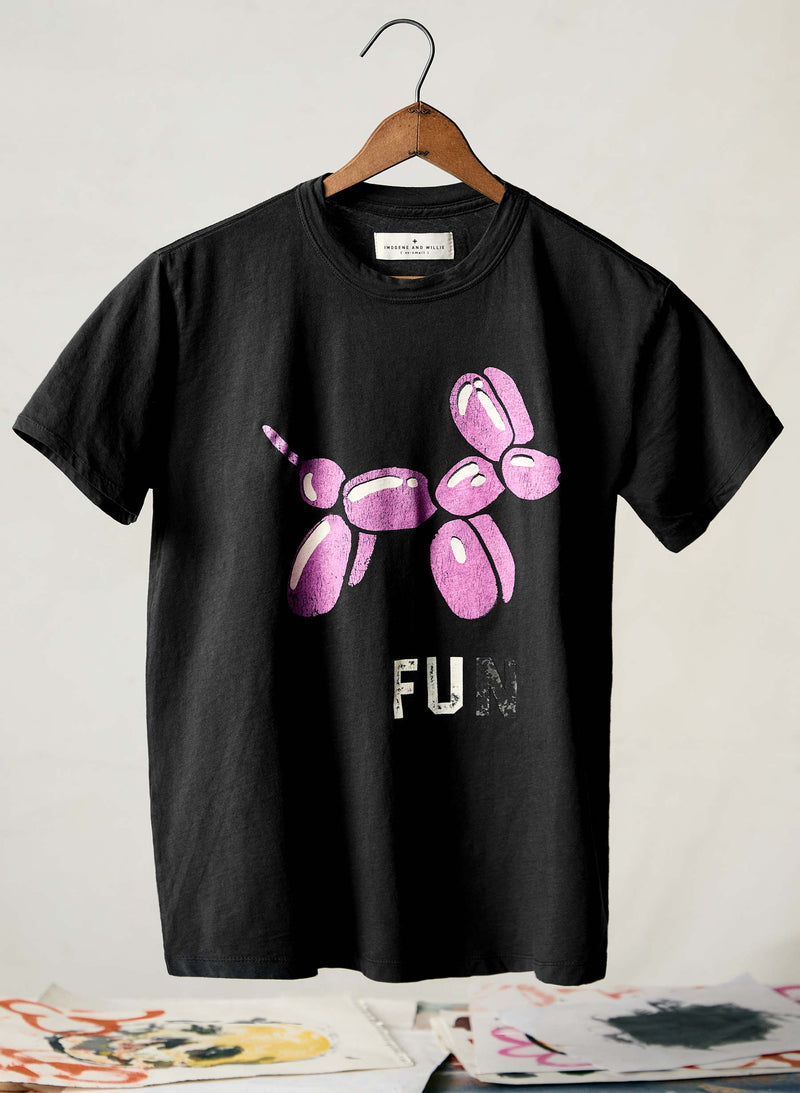 the "fun" tee