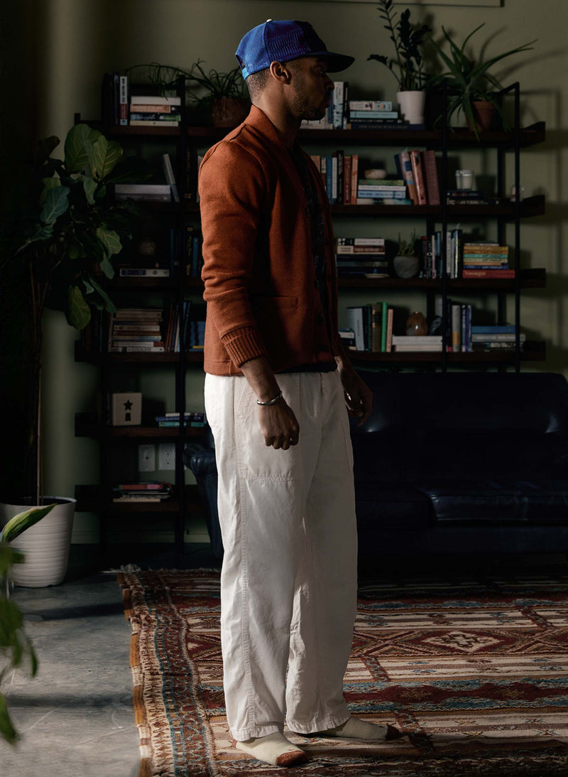 the ventura chore pant in ivory