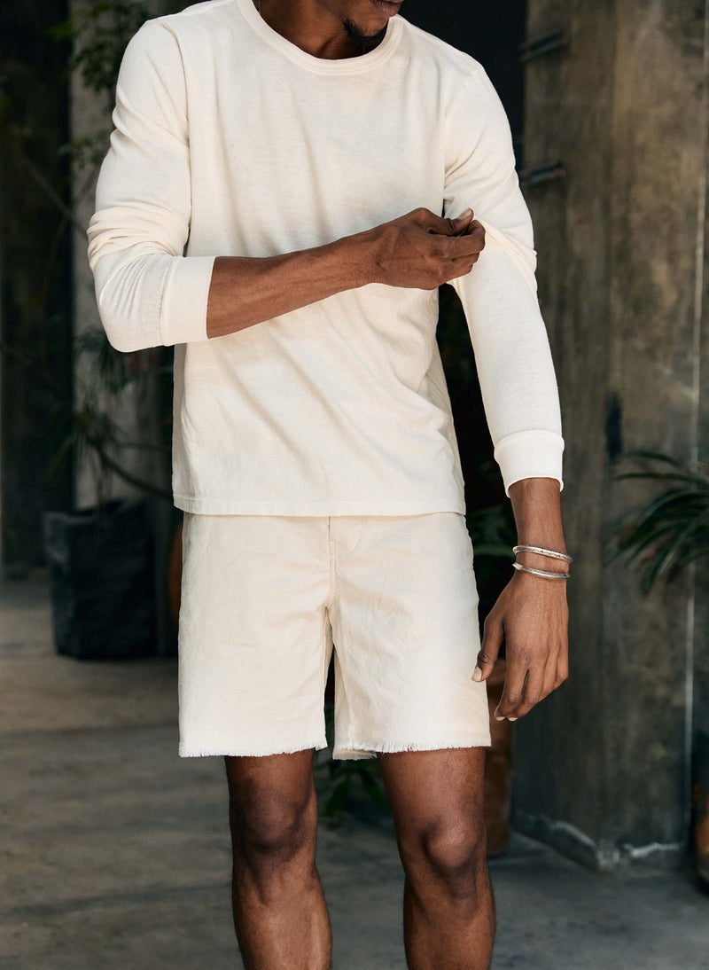 i+w x SKU cutoff chino in stone