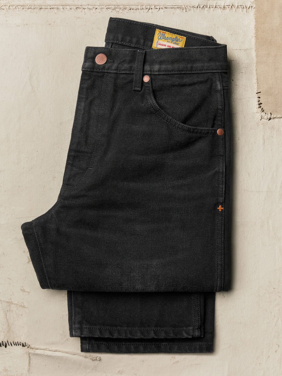 i+w x Wrangler 13MWZ washed black