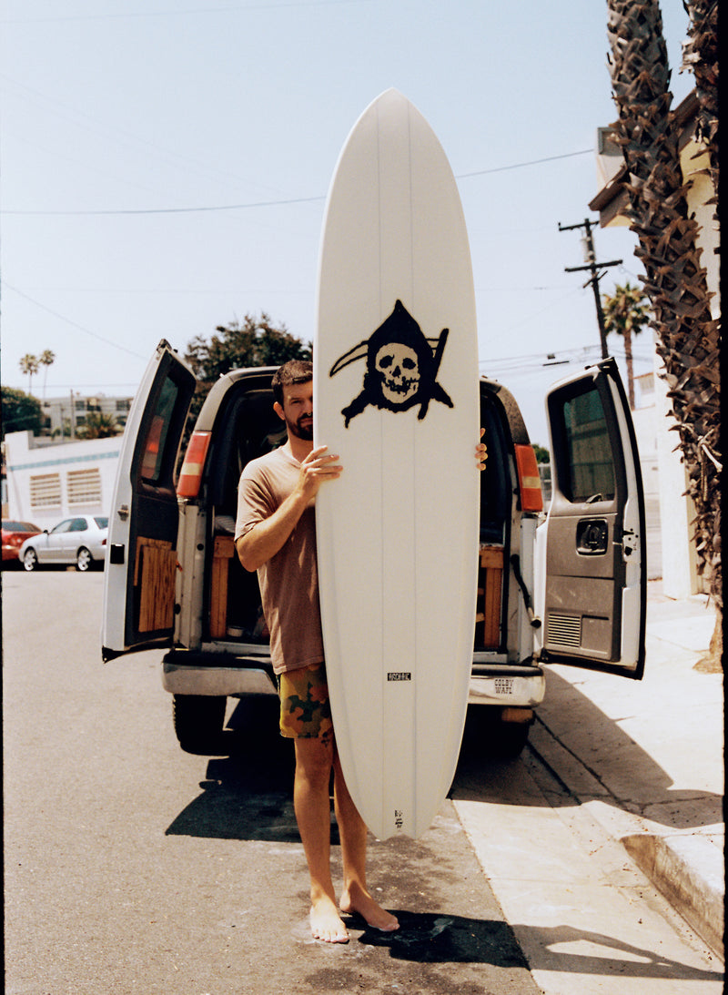 i+w x Archaic Craft "arrow" surfboard