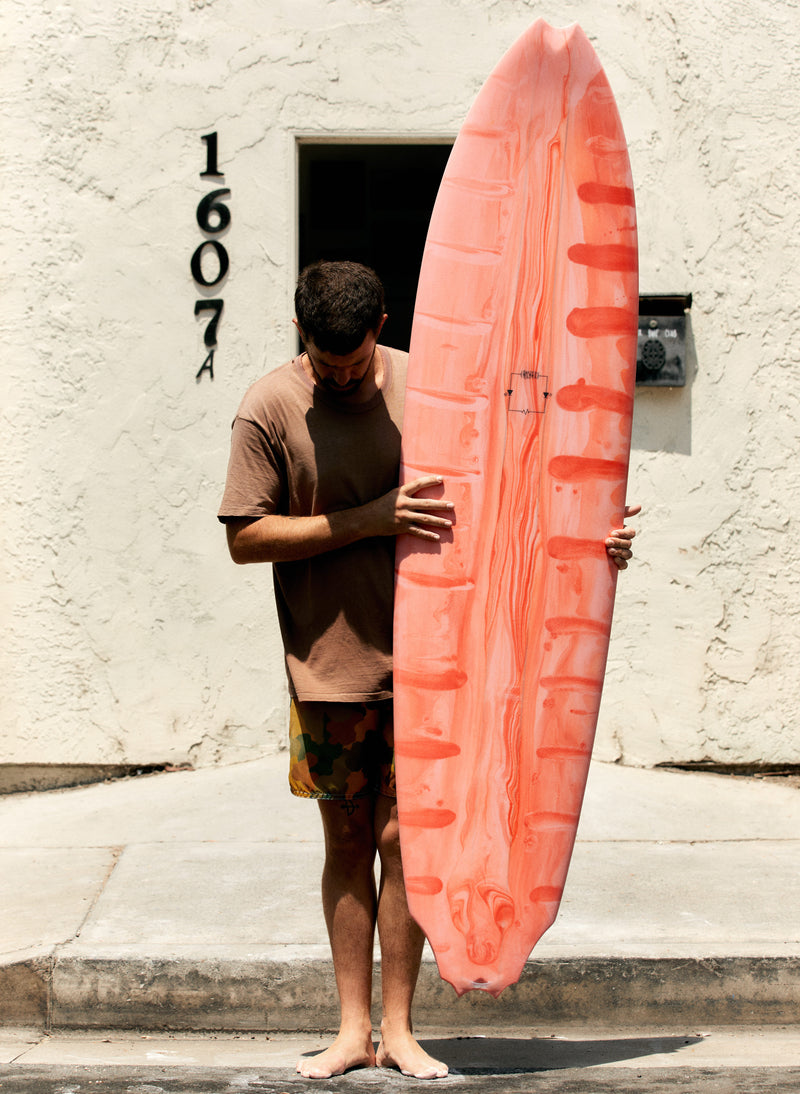 i+w x Archaic Craft "bladerunner" surfboard