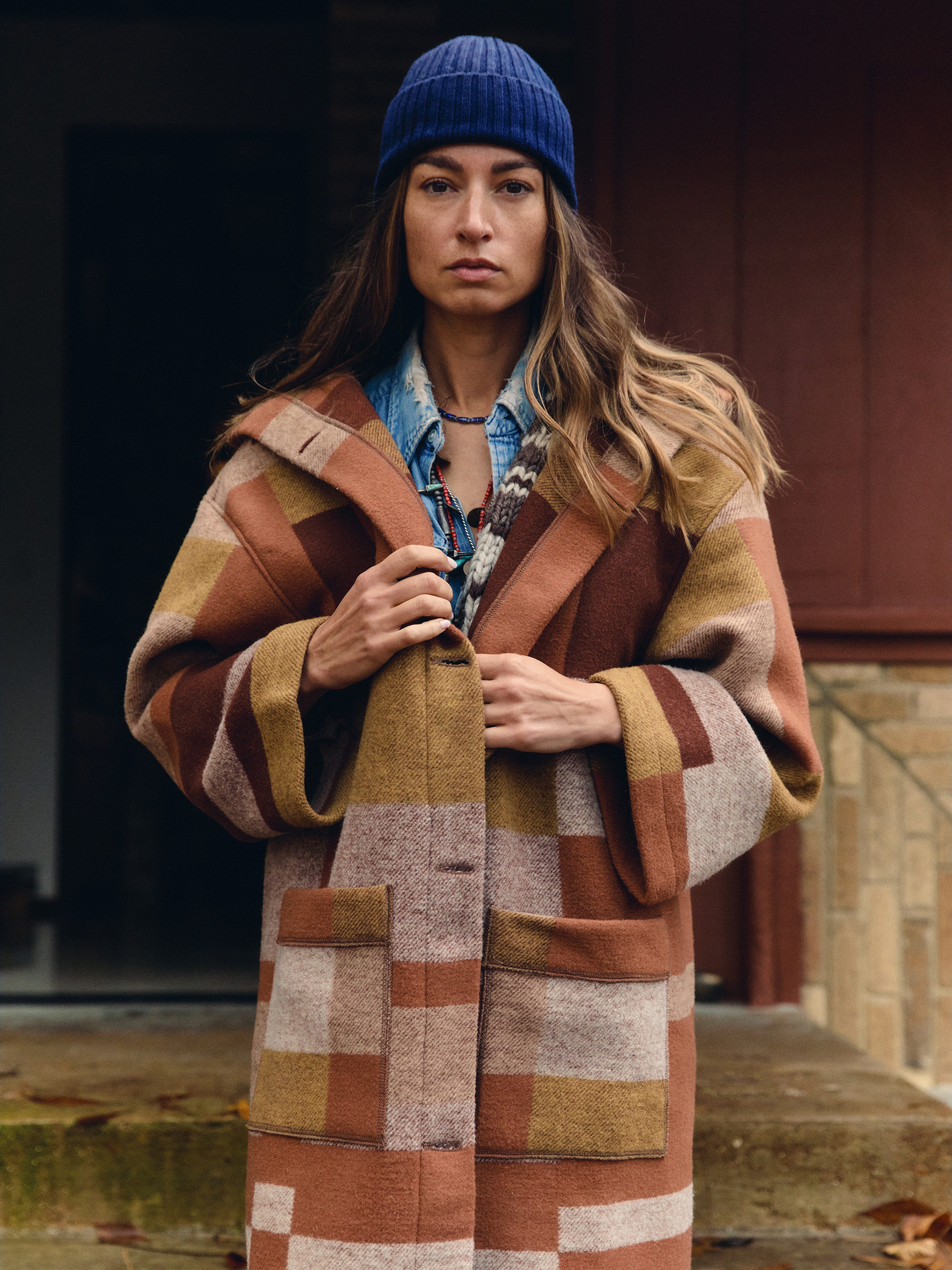 i+w x american woolen blanket coat 02 – imogene + willie
