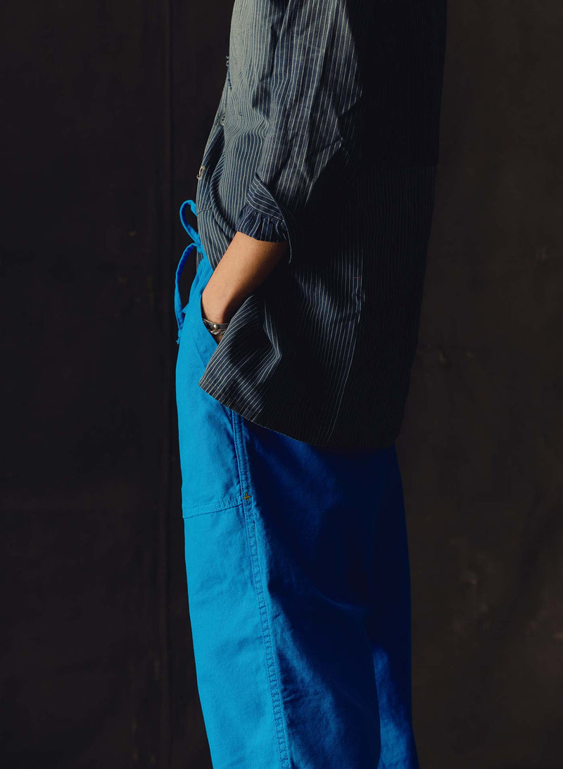 the ventura chore pant in cerulean