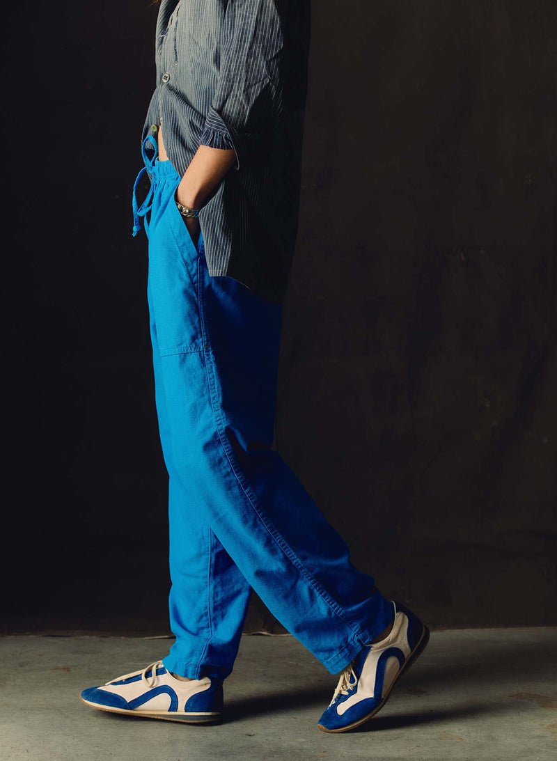 the ventura chore pant in cerulean