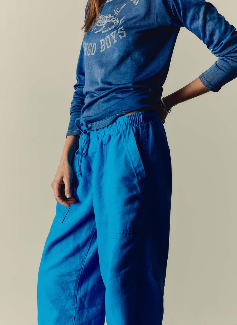 the ventura chore pant in cerulean