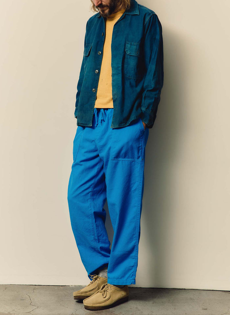 the ventura chore pant in cerulean