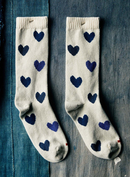 heart sock natural