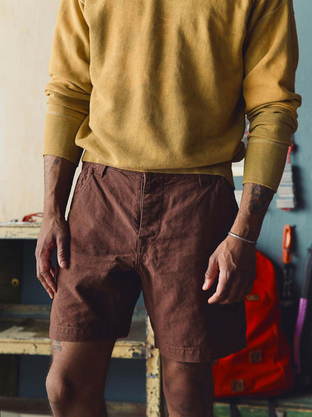 the mountain short in brown
