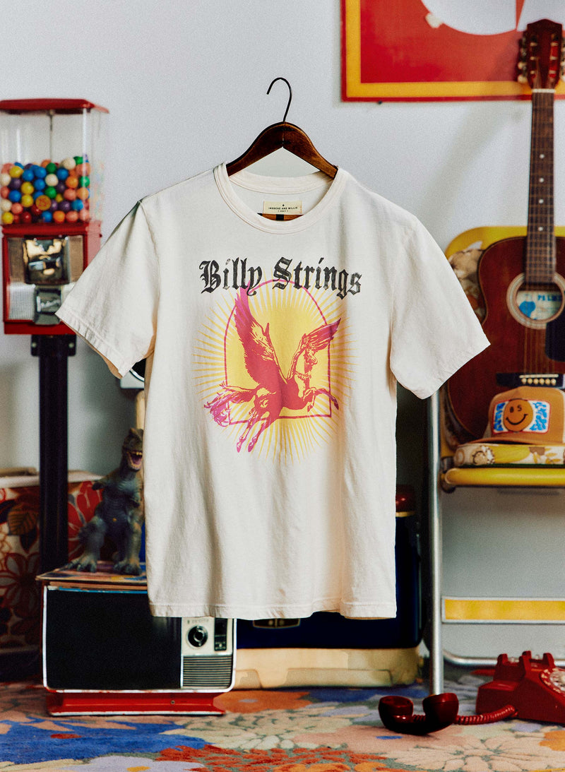 i+w x billy strings  "pegasus” tee