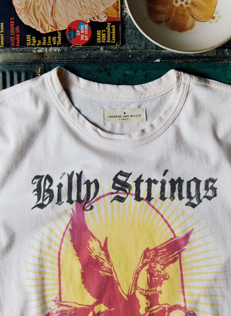 i+w x billy strings  "pegasus” tee - Model