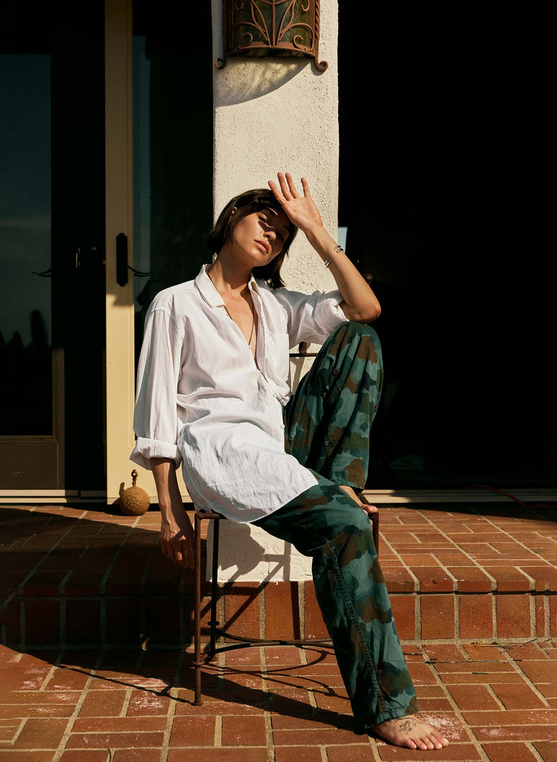 the lounge pant in painted camo