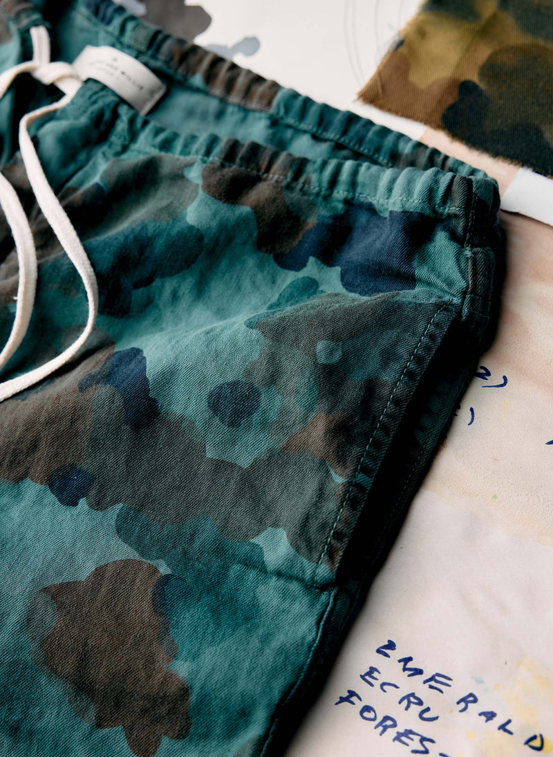 the lounge pant in painted camo