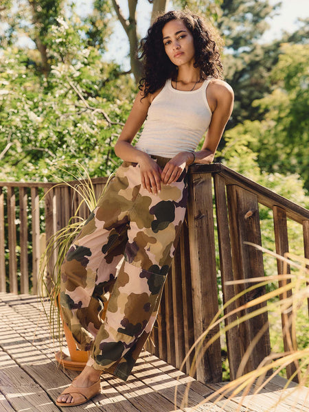 the flight pant in painted camo – imogene + willie