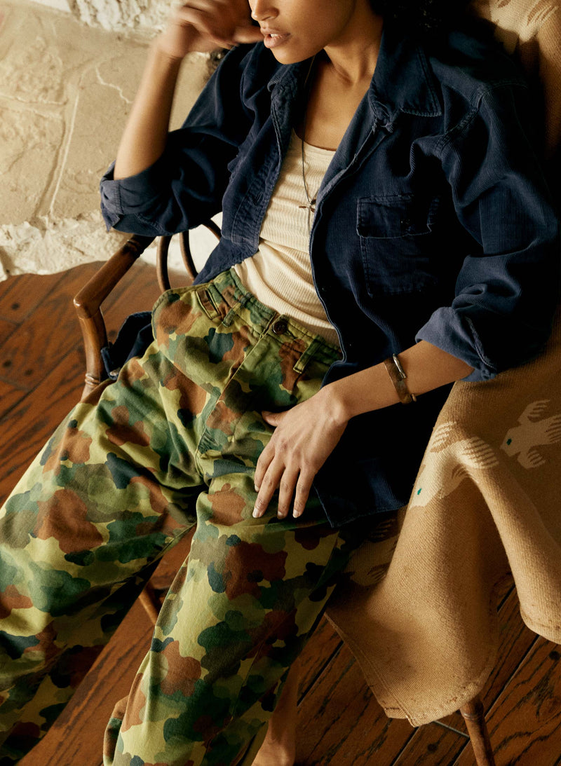 the sonora painted camo trouser - Model