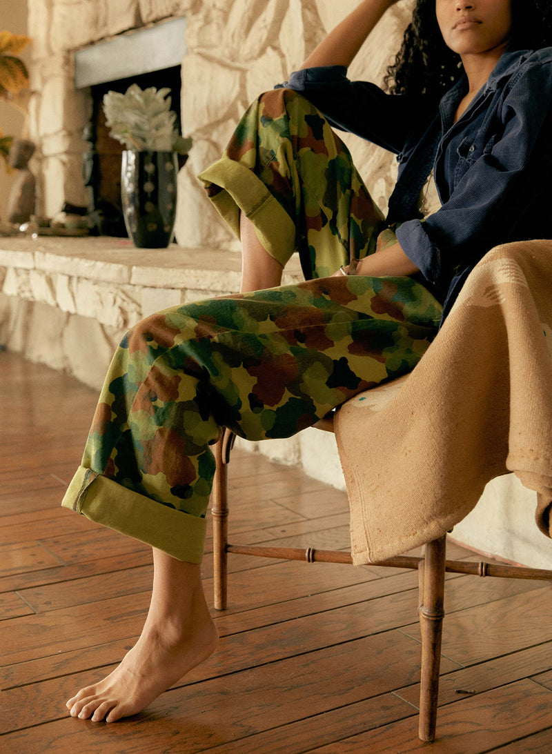 the sonora painted camo trouser