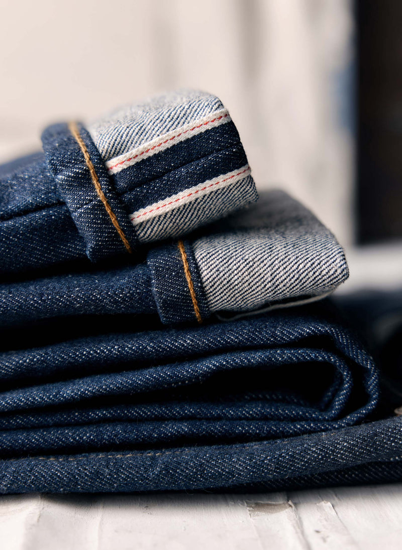 charlie indigo selvage rinse