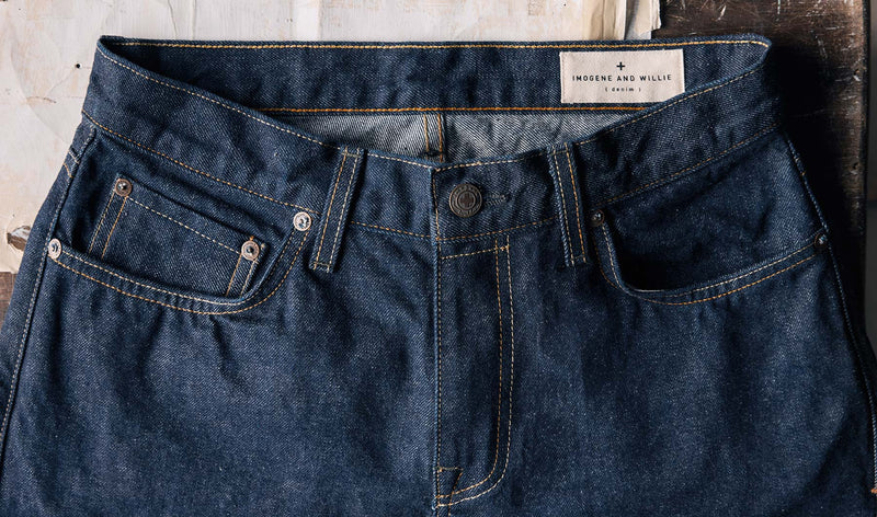 charlie indigo selvage rinse