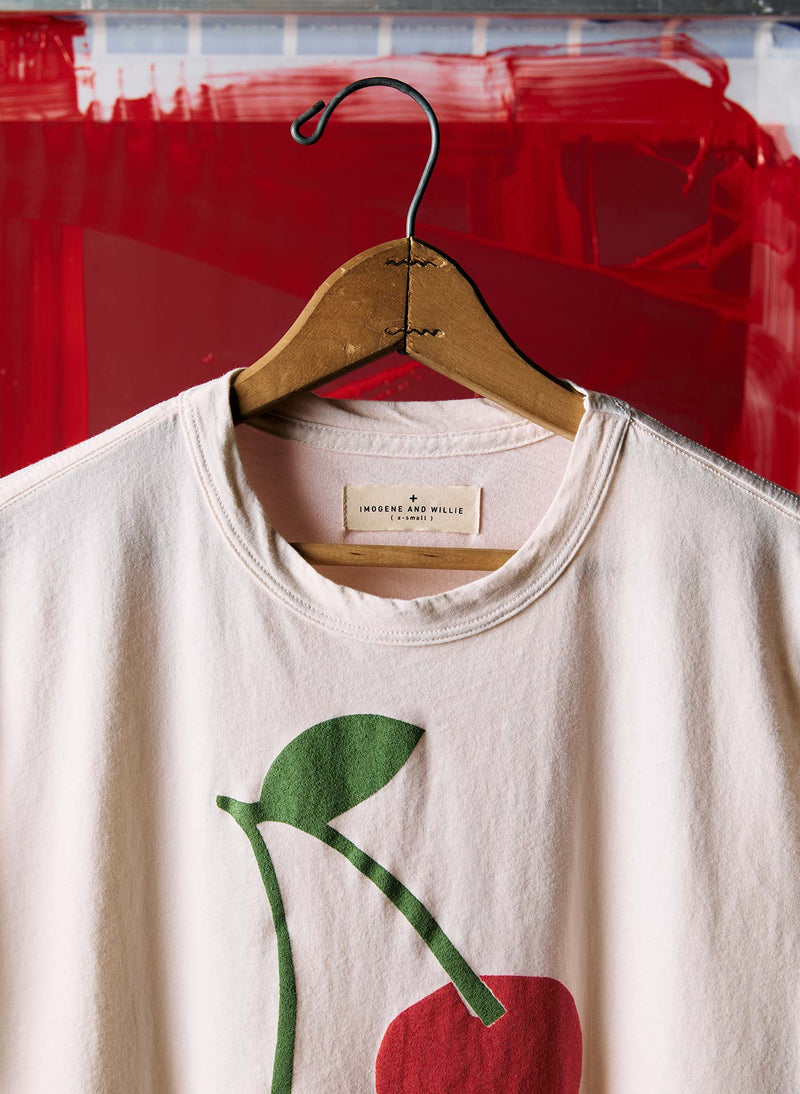 the "cherry" tee