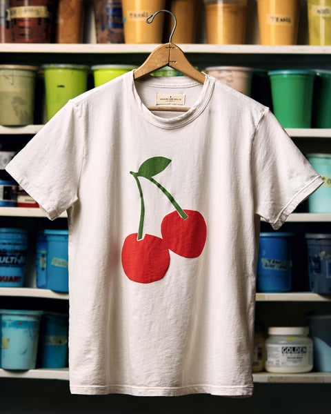" cherry" tee