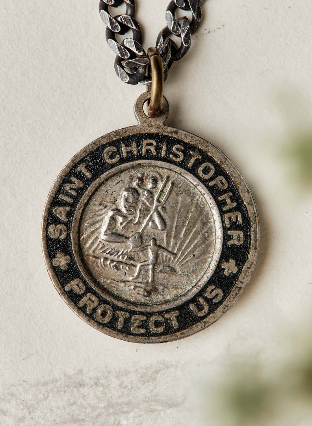 a close up of a medal