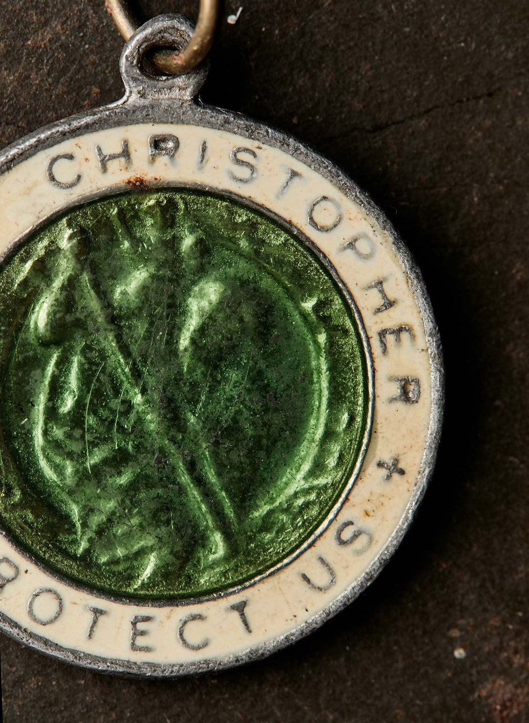 a close up of a coin