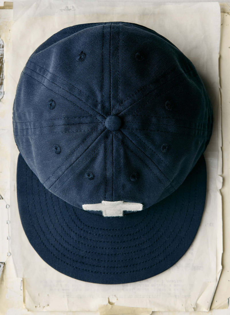 i+w x Ebbets Field 8 panel twill plus cap