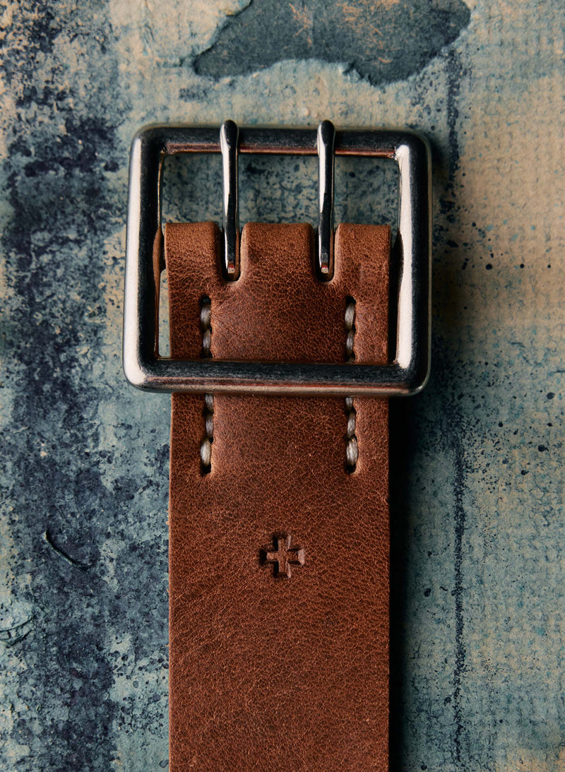 i+w x Emil Erwin two prong horween belt