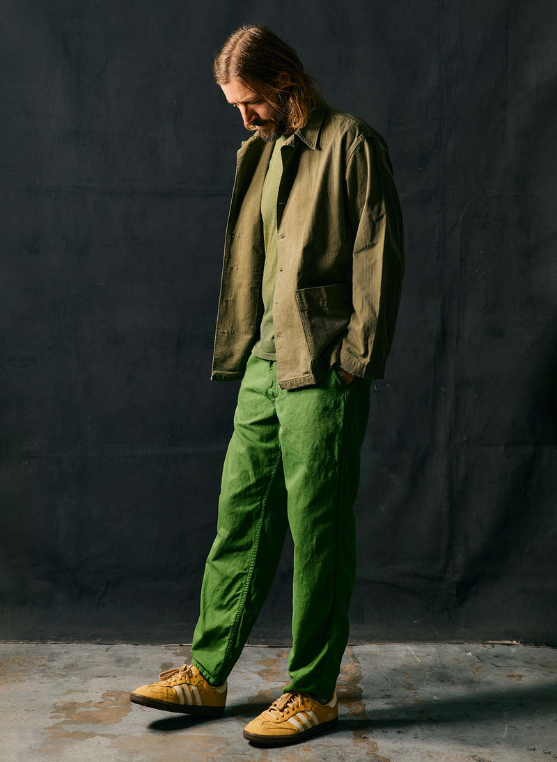 the lounge pant in fern green