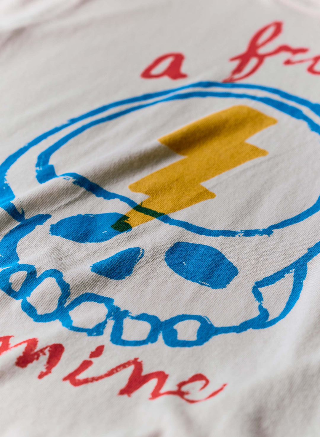 a close up of a t-shirt